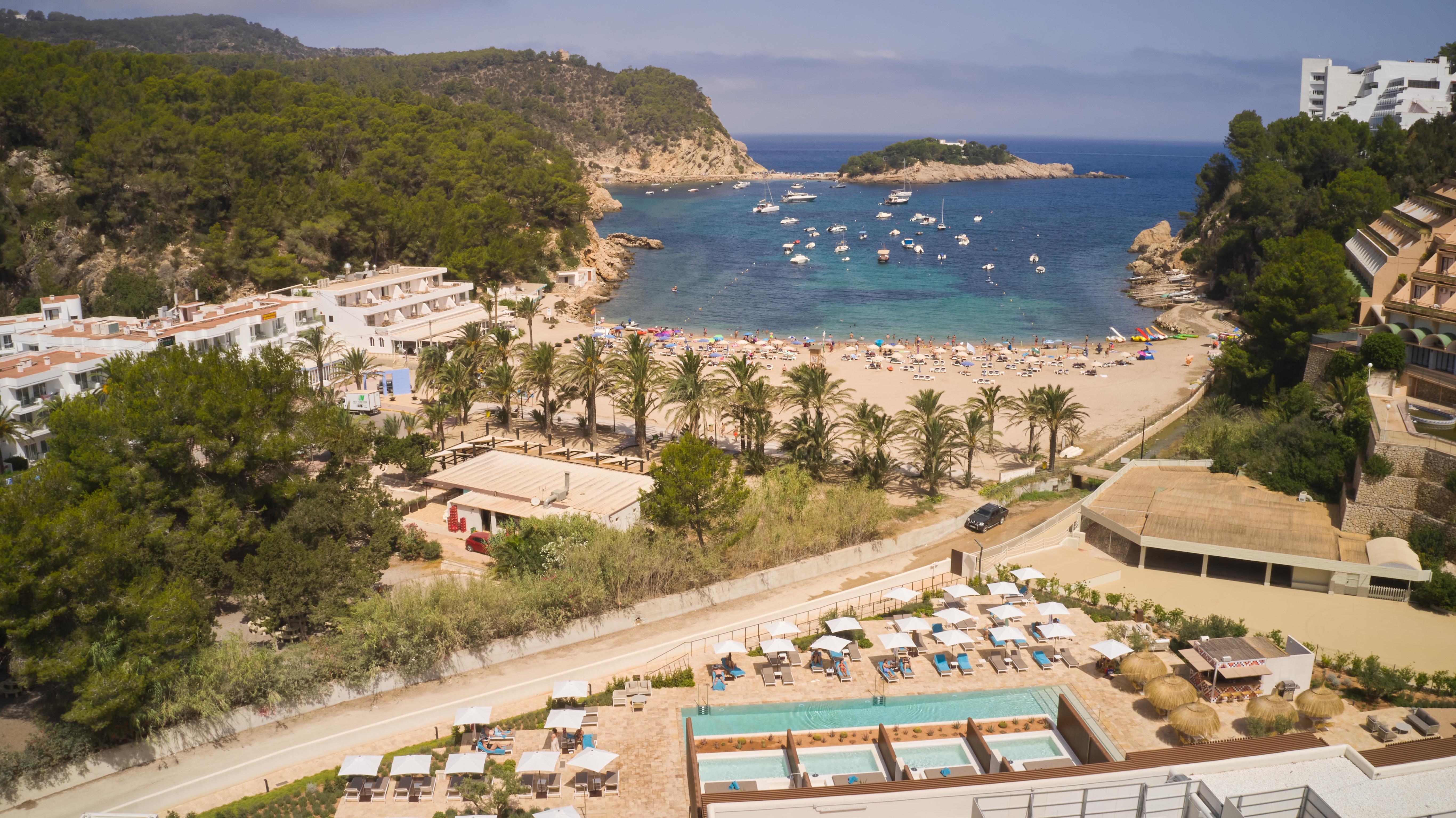 The Club Cala San Miguel Hotel Ibiza, Curio Collection By Hilton (Adults Only) Port de Sant Miguel Exterior foto